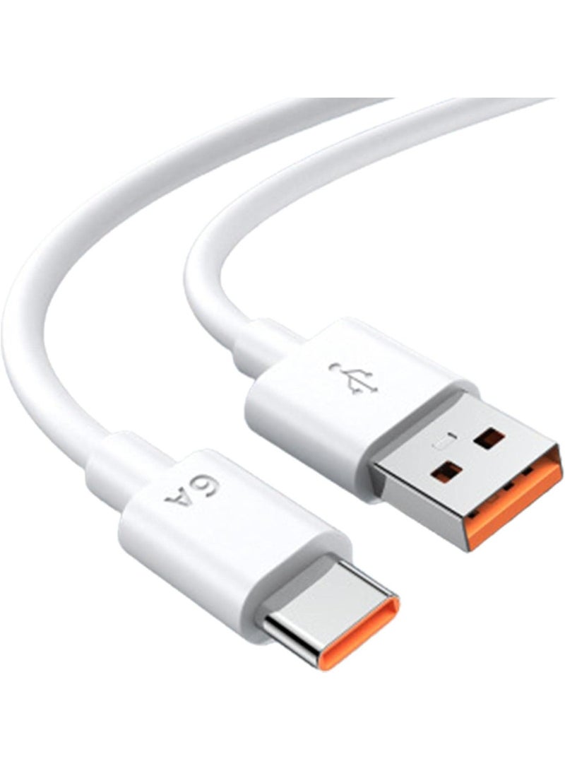 كابل شحن فائق السرعة 6 أمبير، كابل بيانات وشحن سريع من نوع USB-C - Image 1